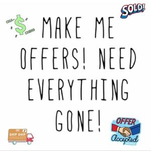 Make me an offer! Will accept within reason! 😁